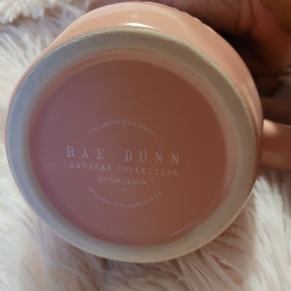 Rae Dunn Worry Less, Pray More mug with wooden lid - Picture 3 of 5